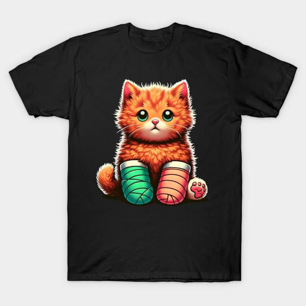 Tater Tot Cat T-Shirt by WorldByFlower